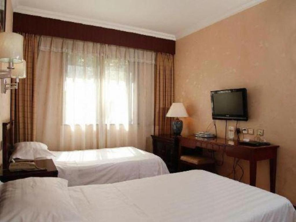 Hujialou Hot Spring Hotel Peking  Buitenkant foto